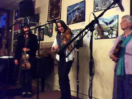 performing at traditions cafe
